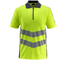 Produktfoto 1 von 50130-933-17010, Gr.S Polo-Shirt, hi-vis gelb/schwarzblau