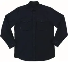 50376-024-010, Gr.37-38 Hemd, schwarzblau