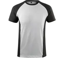 Produktfoto 1 von 50567-959-0618, Gr.M T-Shirt, weiß/dunkelanthrazit