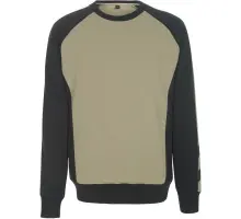 Produktfoto 1 von 50570-962-5509, Gr.S Sweatshirt, hellkhaki/schwarz