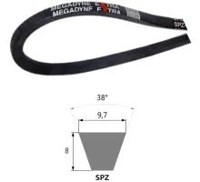 Produktfoto 1 von SPZ 612 Keilriemen, Extra