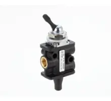 Produktfoto 1 von 03040302 SUPER X Wegeventil, 3/2-NC G1/8, schwarz