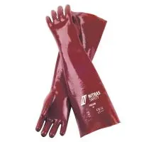 Produktfoto 1 von 160240, Gr.10 Handschuhe, PVC, rot