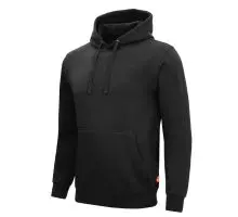 7025, Gr.2XL Kapuzenpullover, schwarz