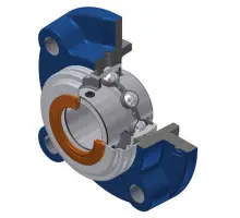 Produktfoto 1 von CM-UCFC212D1 Flanschlagereinheit, mit Gussdeckel