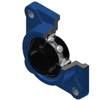 Produktfoto 1 von UCFC207T20 Flanschlagereinheit, für Hochtemperatur