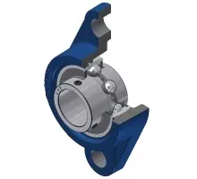 UCFL.215 Flanschlagereinheit, oval