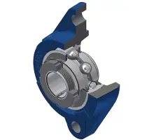 Produktfoto 1 von UKFLZ.210H Flanschlagereinheit, oval