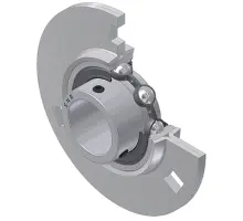 Produktfoto 1 von M-ASPF204 Flanschlagereinheit rund