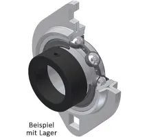 Produktfoto 1 von PFL.204 Flanschlagergehäuse, oval