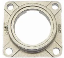 Produktfoto 1 von SF 205 Flanschlagergehäuse, oval, Niro