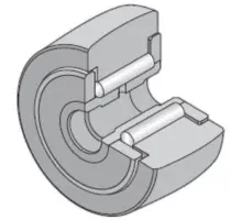 Produktfoto 1 von NATV8LL/3AS Stützrolle