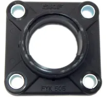 Produktfoto 1 von FYK 504 Flanschlagergehäuse, Y-Tech, quadratisch