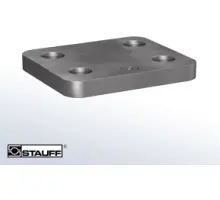 Produktfoto 1 von DPAS-5S-W2 Deckplatte, doppelt, schwere Baureihe