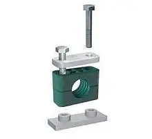 Produktfoto 1 von 3018-PP-DPAL-AS-M-W3 Rohrschelle, komplett