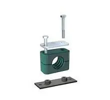 SPV-322-PP-DP-AS-M-W10 Rohrschelle, komplett