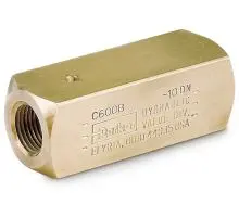 Produktfoto 1 von 9C1200S Rückschlagventil, In-Line