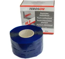 Produktfoto 1 von Teroson RB II, 20x2 mm, 4 x 10 m Rollen Plastisches Abdichtband, grau
