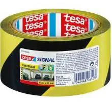 Produktfoto 1 von Tesa 58133, 50 mm x 66 m Warnband