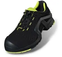 Produktfoto 1 von 8514.1, Gr.45 W10 Halbschuhe,S1P PUR SRC ESD, schwarz/lime