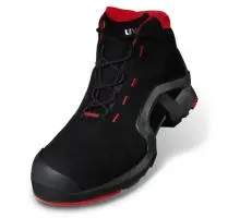 Produktfoto 1 von 8517.3, Gr.47 W12 Stiefel, S3 PUR SRC ESD, schwarz/rot