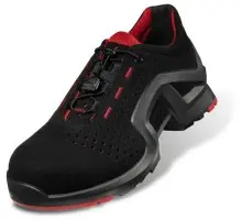 Produktfoto 1 von 8512.7, Gr.35 W10 Halbschuhe, S1 PUR SRC ESD, schwarz/rot