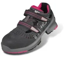 Produktfoto 1 von 8560.7, Gr.42 W10 Sandalen, Damen,S1 PUR SRC ESD,grau/pink