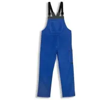 8882, Gr.106/110 acid Latzhose, Herren, kornblau/grau