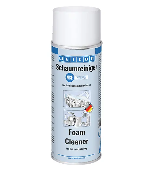 Produktfoto 1 von WEICON Schaumreiniger | Universalreiniger für den Lebensmittelbereich NSF A1 | 400 ml | weiß