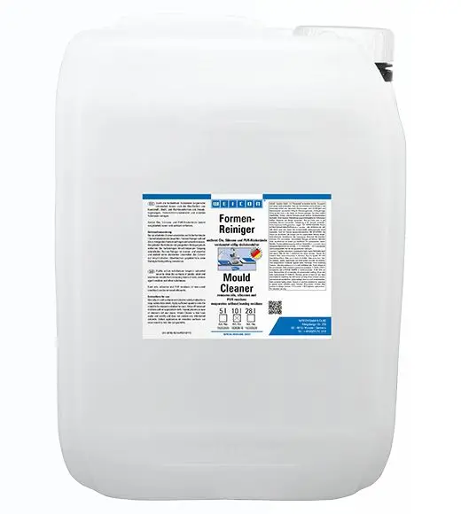Produktfoto 1 von WEICON Formenreiniger | Spezialreiniger für Wachs, Silikone und Öle | 10 L | farblos, transparent