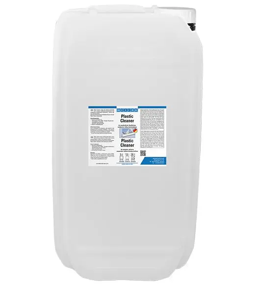 Produktfoto 1 von WEICON Plastic Cleaner | Reiniger für Kunststoff, Gummi und pulverbeschichtete Materialien | 28 L | transparent