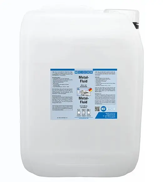 Produktfoto 1 von WEICON Metal-Fluid | lösemittelfreie Pflege- und Schutzemulsion für Metalle | 10 L | weiß, milchig