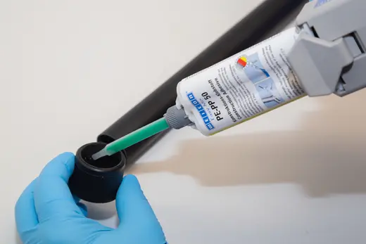 Produktfoto 1 von WEICON Easy-Mix PE-PP 50 | Konstruktions-Klebstoff auf Methylacrylatbasis für spezielle Kunststoffe | 24 ml | transparent