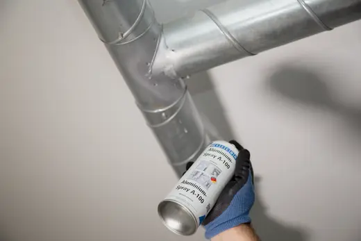 Produktfoto 1 von WEICON Aluminium-Spray A-100 abriebfest | abriebfester Schutz gegen Rost und Korrosion | 400 ml
