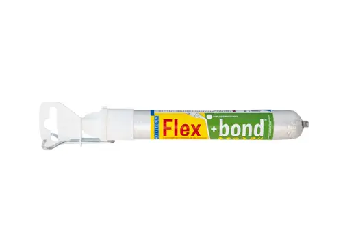Produktfoto 1 von WEICON Flex+bond® | dauerelastischer Kleb- und Dichtstoff | 85 ml | weiß
