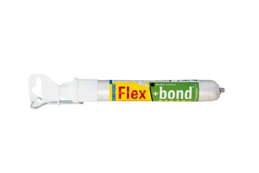 Produktfoto 1 von WEICON Flex+bond® | dauerelastischer Kleb- und Dichtstoff | 85 ml | schwarz