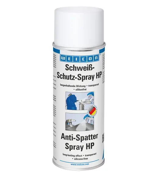 Produktfoto 1 von WEICON Schweißschutz-Spray HP | schützt vor der Anhaftung und Einwirkung von Schweißspritzern | 400 ml | transparent