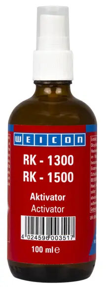 Produktfoto 1 von WEICON Aktivator für RK-1300 & RK-1500 | Vernetzer für Acrylat-Strukturklebstoffe | 100 ml | farblos, transparent