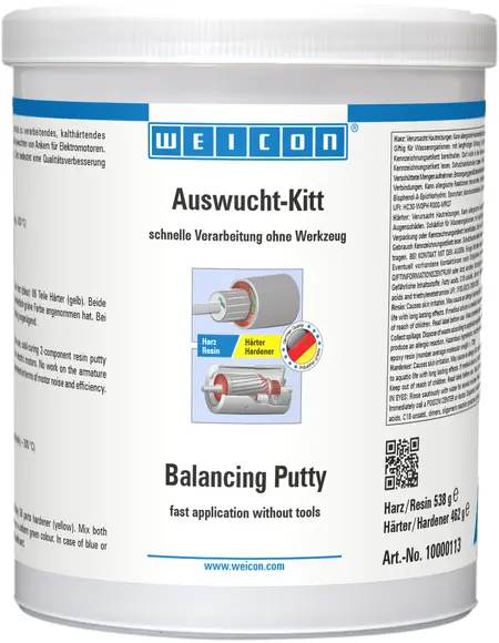 Produktfoto 1 von WEICON Auswucht-Kitt | Epoxidharz-Paste | 1 kg