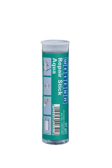 Produktfoto 1 von WEICON Repair Stick Aqua | Reparaturknete für Unterwasseranwendungen | 57 g | altweiß
