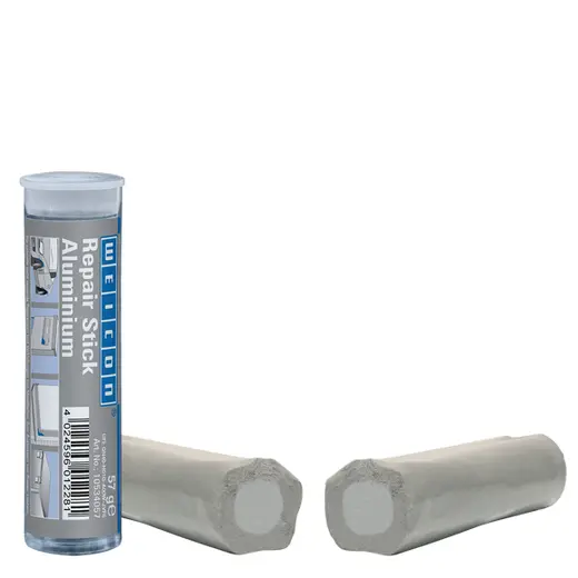 WEICON Repair Stick Aluminium | Reparaturknete, nicht rostend | 57 g | aluminium
