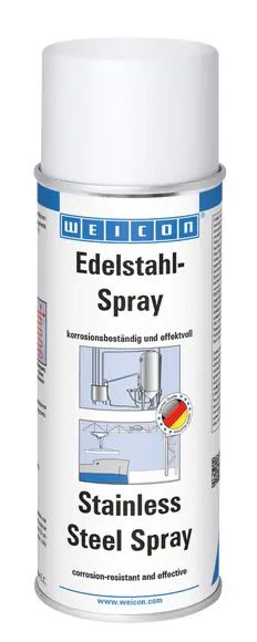 Produktfoto 1 von WEICON Edelstahl-Spray | korrosions- und witterungsbeständige Oberflächenbeschichtung | 400 ml