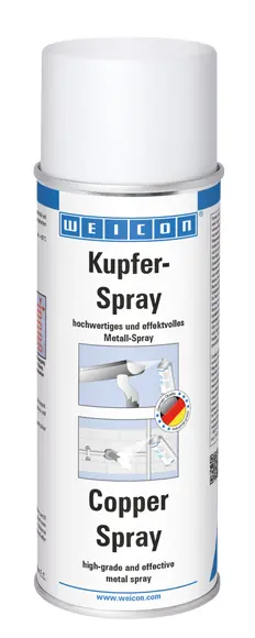Produktfoto 1 von WEICON Kupfer-Spray | Schutz und optische Aufwertung von Metallteilen | 400 ml