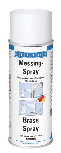 Produktfoto 1 von WEICON Messing-Spray | Schutz und optische Aufwertung von Metallteilen | 400 ml