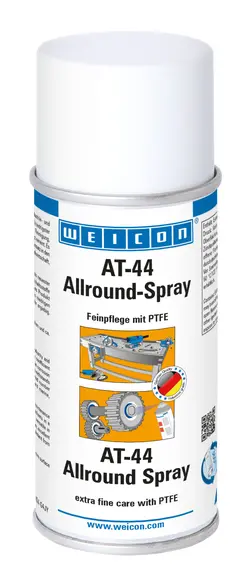 Produktfoto 1 von WEICON AT-44 Allround-Spray | Schmier- und Multifunktionsöl mit PTFE | 150 ml | gelblich, transparent