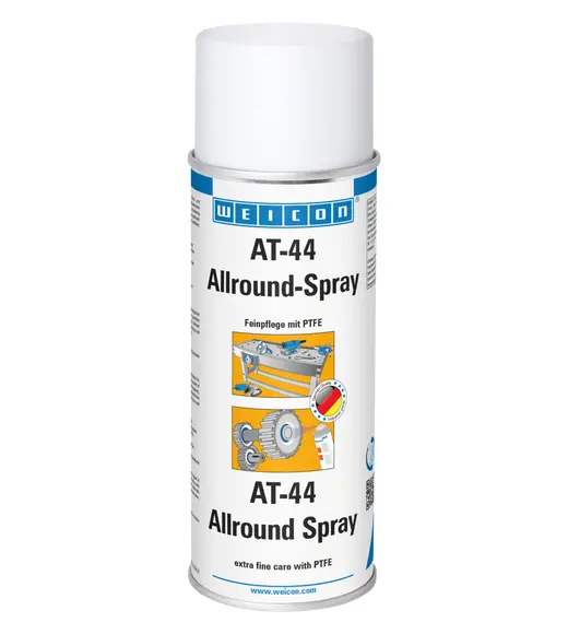 Produktfoto 1 von WEICON AT-44 Allround-Spray | Schmier- und Multifunktionsöl mit PTFE | 400 ml | gelblich, transparent
