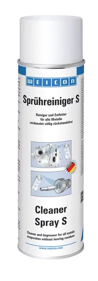 Produktfoto 1 von WEICON Sprühreiniger S | kraftvoller Spezialreiniger | 500 ml | transparent