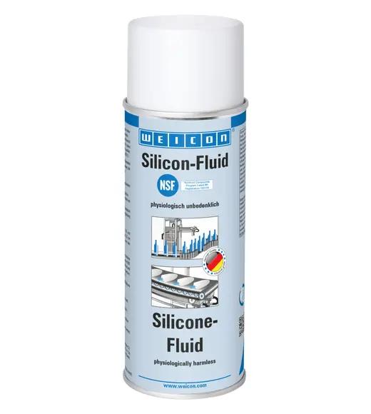 Produktfoto 1 von WEICON Silicon-Fluid | Gleit- und Trennmittel  für den Lebensmittelbereich NSF H1 | 400 ml | farblos, transparent