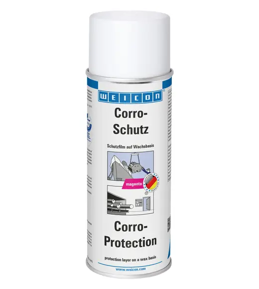 Produktfoto 1 von WEICON Corro-Schutz Magenta | wachsartiger Korrosionsschutz zur Konservierung | 400 ml | magenta