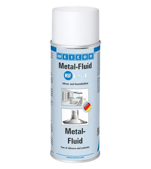 Produktfoto 1 von WEICON Metal-Fluid | lösemittelfreie Pflege- und Schutzemulsion für Metalle | 400 ml | weiß, milchig